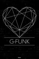 G-Funk Planner: G-Funk Geometric Heart Music Calendar 2020 - 6 x 9 inch 120 pages gift 1660163099 Book Cover