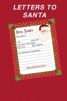 Letter to Santa - Dear Santa: A Cute Journal Filled with Blank Letters for Santa Claus, Christmas Wish List - Holiday Notebook for Kids, Great Gift idea for boys & girls 1670497623 Book Cover