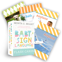 Baby Sign Language Flash Cards: A Deck of 50 American Sign Language (ASL) Cards 1401957242 Book Cover