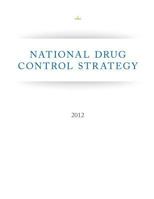 National Drug Control Strategy 1500283827 Book Cover