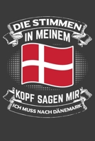 Die Stimmen in meinem Kopf sagen mir ich muss nach D�nemark: Jahres-Kalender 2020 DinA 5 Kalender f�r Weltenbummler und Reise-Fans Terminplaner 1706524102 Book Cover