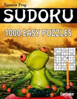 Famous Frog Sudoku 1,000 Easy Puzzles: A Brain Yoga Series Book 1535311770 Book Cover