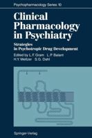 Clinical Pharmacology In Psychiatry: Strategies In Psychotropic Drug Development 3642780121 Book Cover