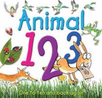 Animal 123: One to Ten and Back Again. Illustrated by Kate Sheppard 0753419599 Book Cover