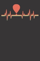 Notebook: Rhino Lion Elephant Vintage Retro Heartbeat Gift Dot Grid 6x9 120 Pages 1089101317 Book Cover