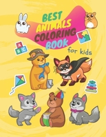 Best animal coloring book for kids: Best coloring book B08BF14KZD Book Cover