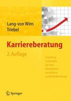 Karriereberatung. Coachingmethoden F R Eine Kompetenzorientierte Laufbahnberatung 3642200656 Book Cover