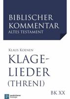 Klagelieder (Threni) (Neubearbeitung) 3788729562 Book Cover