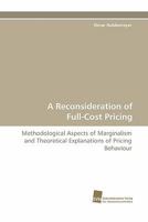 A Reconsideration of Full-Cost Pricing 3838119622 Book Cover