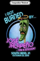 Composition Notebook: Jose Jalapeno On A Stick South Bend Journal/Notebook Blank Lined Ruled 6x9 100 Pages 1706447000 Book Cover