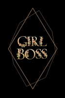 Girl Boss: Two Minute Morning Journal For Women Stylish Pampering Gifts For Women Beautiful Floral Cover Design 1673515746 Book Cover