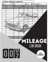 Mileage Log Book for Taxes: Record Daily Vehicle Readings And Expenses, Auto Mileage Tracker To Record And Track Your Daily Mileage Mileage Odometer For Small Business And Personal Use 1803831901 Book Cover