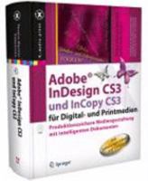 Adobe Indesign Cs3 Und Incopy Cs3 F R Digital- Und Printmedien: Produktionssichere Mediengestaltung Mit Intelligenten Dokumenten 3540737790 Book Cover