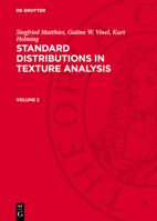 Standard Distributions in Texture Analysis, Vol. 2 311271072X Book Cover