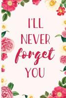 I'll Never Forget You: Discret Password Logbook to Protect Internet Usernames and Passwords 1082181757 Book Cover