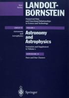 Stars and Star Clusters (Landolt-Bornstein , Vol 3) 3540109765 Book Cover