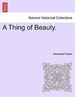A Thing of Beauty 1241373000 Book Cover