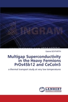 Multigap Superconductivity in the Heavy Fermions PrOs4Sb12 and CeCoIn5: a thermal transport study at very low temperatures 3838312619 Book Cover