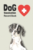 Dog Vaccination Record Book: Handy Notebook with English Pointer Cover, Log Book with Medication Record, Pet Vaccination Chart, etc. Gift for Dog Lover B083XVDYB8 Book Cover