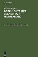 Proportionen, Gleichungen 3111080641 Book Cover