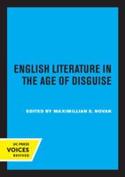 English Literature in the Age of Disguise 0520308425 Book Cover