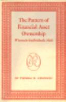 The Pattern of Financial Asset Ownership: Wisconsin Individuals, 1949 0691041555 Book Cover