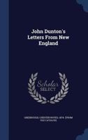 John Dunton's Letters from New England 1016778694 Book Cover