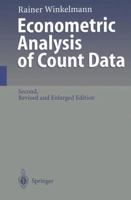 Econometric Analysis of Count Data 3642096409 Book Cover