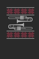 Christmas Trombone: Graph Paper Notebook (6 x 9 - 120 pages) Christmas Themed Notebook for Daily Journal, Diary, and Gift 1700674765 Book Cover