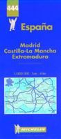 Michelin Spain Central Map No. 444 2067004441 Book Cover