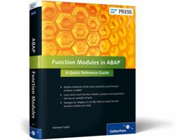 Function Modules in ABAP: A Quick Reference Guide 1592298508 Book Cover