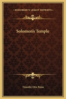 Solomon's Temple 1163259322 Book Cover