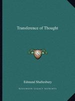 Transference of Thought 0766146197 Book Cover