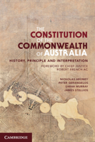 The Constitution of the Commonwealth of Australia 0521759188 Book Cover