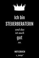 Notizbuch f�r Steuerberater / Steuerberaterin: Originelle Geschenk-Idee [120 Seiten kariertes blanko Papier] 1695341759 Book Cover