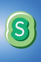 confetti monogaram notebook letter S: Letter S Initial Monogram Notebook Pretty Confetti Glitter Monogrammed Blank Lined Note Book Writing Pad ... Size 6x9 Paperback initial monogram letter 1660283167 Book Cover