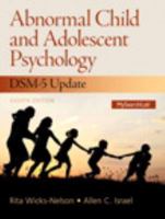 Abnormal Child and Adolescent Psychology 0132359782 Book Cover