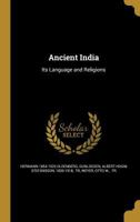 Ancient India, Its Language and Religions 9390600081 Book Cover