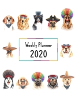 Weekly Planner 2020: Weekly Planner Undated Funniest Dogs Cover 2020 Calendar, Weekly Planner, To-Do List, And Additional Notes (8.5x11)(No.1) 1671382633 Book Cover