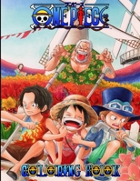One Piece Coloring Book: One Piece Coloring Book for adults .The best +50 high-quality Illustrations. 119 page more then 50 character.One Piece Manga, ... , One Piece ,Manga, Anime Coloring Book ... B08HGLNMPZ Book Cover