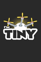 I'm tiny: 6x9 Whoop - dotgrid - dot grid paper - notebook - notes 1086943589 Book Cover