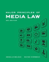 Major Principles of Media Law, 2011 Edition 1439082812 Book Cover