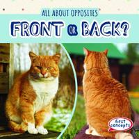 Front or Back? 1538237180 Book Cover