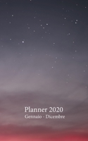 Planner 2020 Gennaio - Dicembre: Agenda mensile e settimanale A partire dal 1 gennaio al 31 dicembre 2020, copre i calendari per il 2019, 2020, 2021, ... (Copertina Fiaba Cielo) (Italian Edition) 1674399863 Book Cover