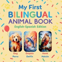 My First Bilingual Animal Book: English-Spanish Edition - A Colorful Gift for Toddlers, Kids & ESL Learners (Bilingual Books for Kids) B0F7T3512F Book Cover