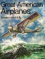 Great American Airplanes Coloring Book 0883881136 Book Cover