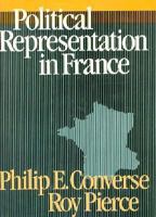 Political Representation in France (Belknap Press) 0674686608 Book Cover