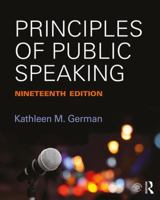 Principles of Public Speaking 0205494420 Book Cover