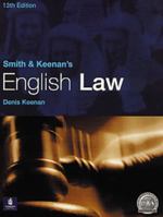 Smith and Keenan's English Law: Text and Cases 0273011960 Book Cover