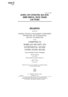Katrina and contracting: blue roof, debris removal, travel trailer case studies B083XTHBQP Book Cover